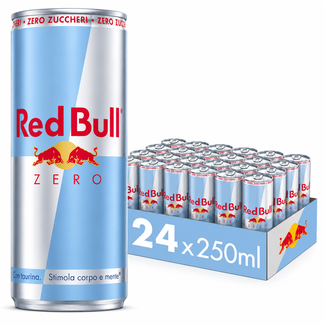 24X Red Bull Zero Energy Drink da 250 ml