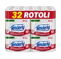 Tenderly Carta Igienica Kilometrica 32 ROTOLI